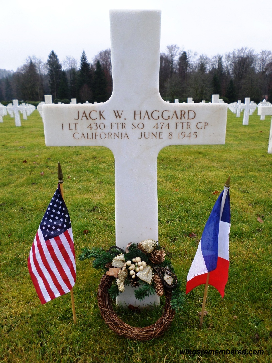 Lt Jack Haggard Grave